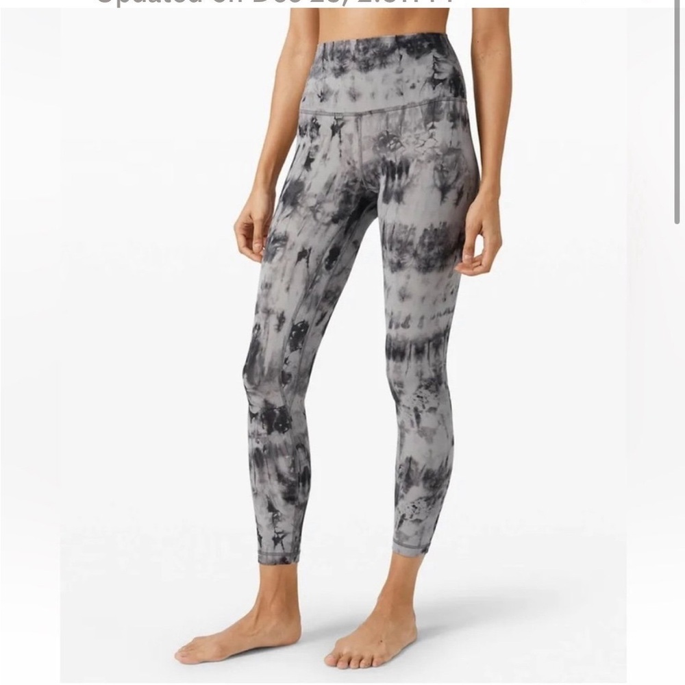 NWT lululemon Align 25” GADC 4 game day dark chrome